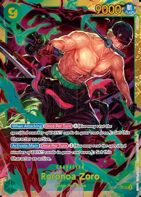 Zoro Card .